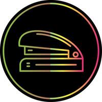 Stapler Line Gradient Due Color Icon Design vector