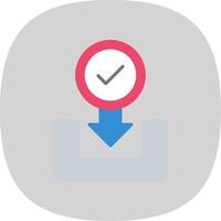 Download Flat Curve Icon Design vector