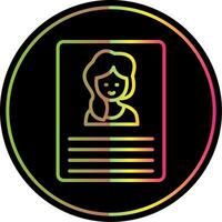 Home Security Line Gradient Due Color Icon Design vector