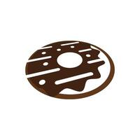 Donut icon design template isolated illustration vector