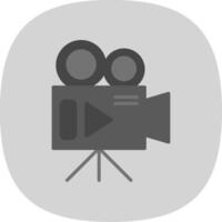 Camera Flat Curve Icon Design vector