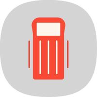 Float Flat Curve Icon Design vector