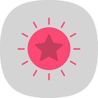 Best Choice Flat Curve Icon Design vector