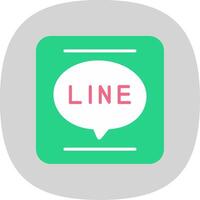 APP Flat Curve Icon Design vector