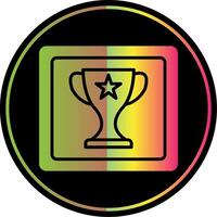Frame Glyph Due Color Icon Design vector