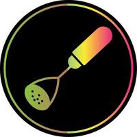 Masher Glyph Due Color Icon Design vector