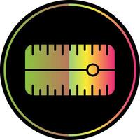 Dial Glyph Due Color Icon Design vector