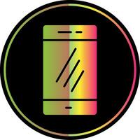 Smartphone Glyph Due Color Icon Design vector