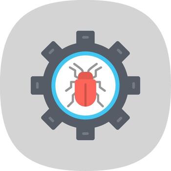 ajuste plano curva icono diseño vector