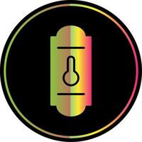Handle Glyph Due Color Icon Design vector