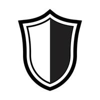 shield icon simple vector