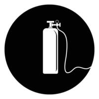 gas cilindro logo vector