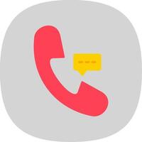 HotLine Circle Multi Circle Flat Curve Icon Design vector