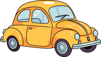 Small car clipart design illustration png