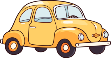 Small car clipart design illustration png