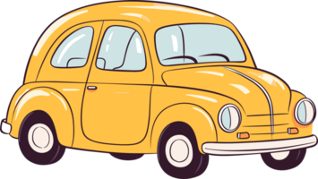 Small car clipart design illustration png