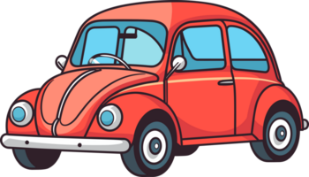 Small car clipart design illustration png