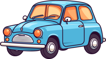 Small car clipart design illustration png