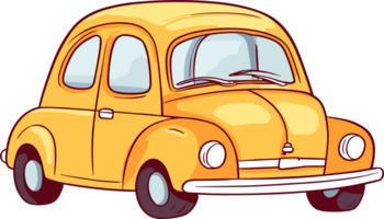 Small car clipart design illustration png