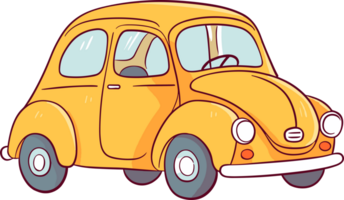 Small car clipart design illustration png