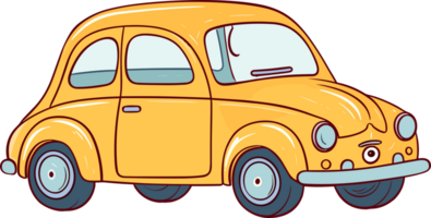 Small car clipart design illustration png