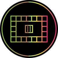 Board Games Line Gradient Due Color Icon Design vector
