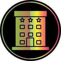 Autograph Collection Glyph Due Color Icon Design vector