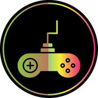 Gaming Glyph Due Color Icon Design vector