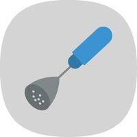 Masher Flat Curve Icon Design vector