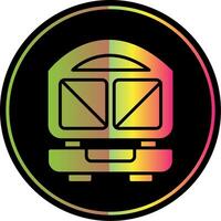 Sandwich Press Glyph Due Color Icon Design vector