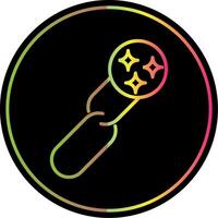 Clean URL Line Gradient Due Color Icon Design vector