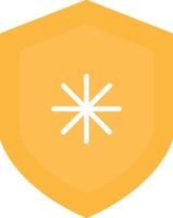 Secure Analytics Flat Curve Icon Design vector