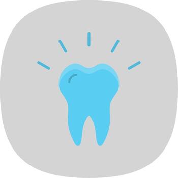 Artificial Flat Curve Icon Design vector