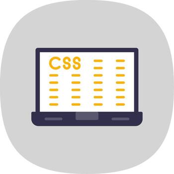 Data Encryption Flat Curve Icon Design vector