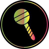 Lollipop Glyph Due Color Icon Design vector