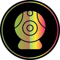 Web camera Glyph Due Color Icon Design vector