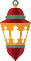 Ramadhan Kareem Lantern Decoration. Isolated Icon in Flat Design vector