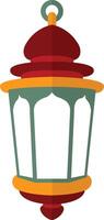 Ramadhan Kareem Lantern Decoration. Isolated Icon in Flat Design vector