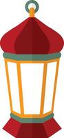 Ramadhan Kareem Lantern Decoration. Isolated Icon in Flat Design vector