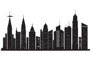 City silhouette bundile pro design vector