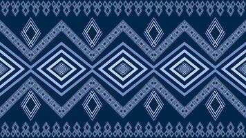 blue seamless fabric pattern geometric pattern vector