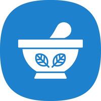 Natural Ingredients Glyph Curve Icon Design vector