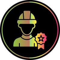 Engineering Glyph Due Color Icon Design vector