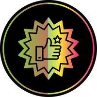 Best Choice Glyph Due Color Icon Design vector