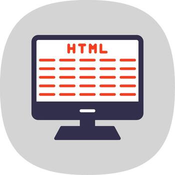 web desarrollo plano curva icono diseño vector