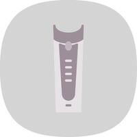 Nail Clipper Flat Curve Icon Design vector