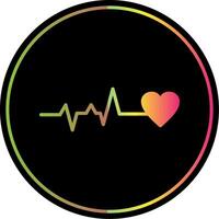 LifeGlyph Due Color Multi Circle Glyph Due Color Icon Design vector