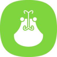 Door Knocker Glyph Curve Icon Design vector