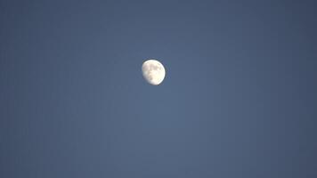 lune dans le ciel video