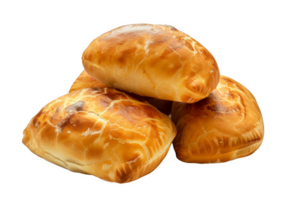 Four Pieces of Pirozhki Stacked Together png